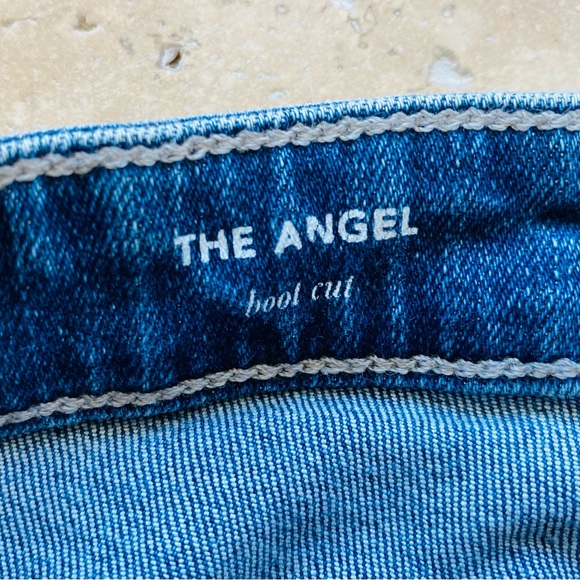 AG Adriano Goldschmied The Angel Boot Cut Low-Rise Jeans 26X32 - Picture 4 of 9